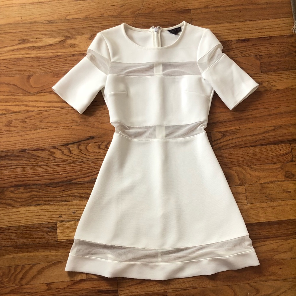 Topshop White Dress